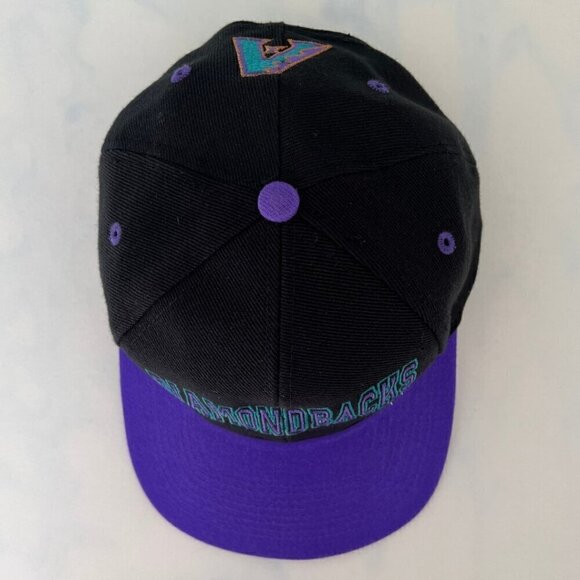 VTG Arizona Diamondbacks MLB Twins Baseball 90's SnapBack Hat Cap Embroidered - Picture 3 of 6